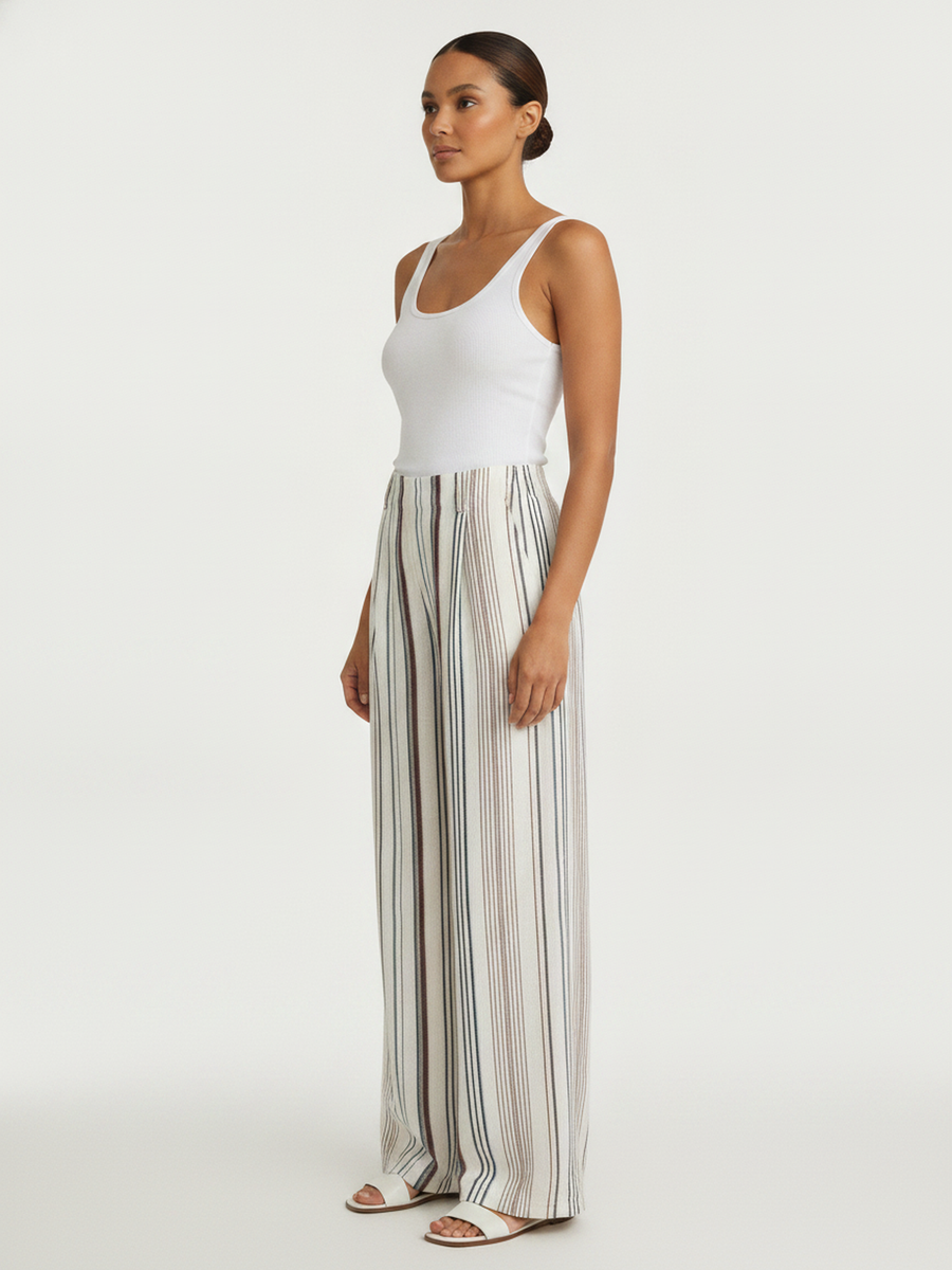 on model, side