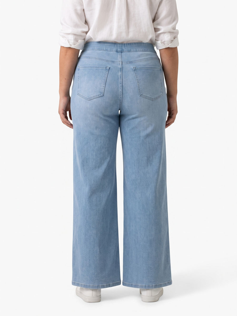 on model, back