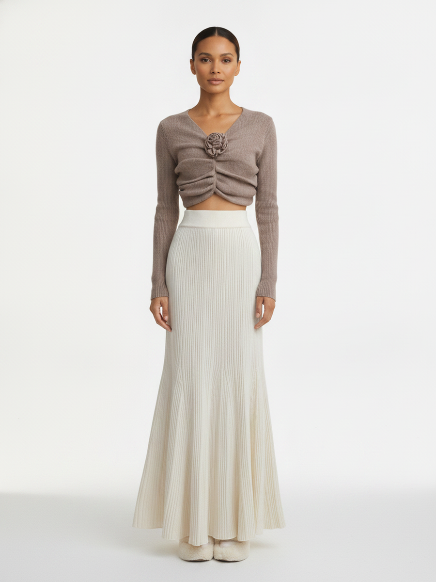 on model, front