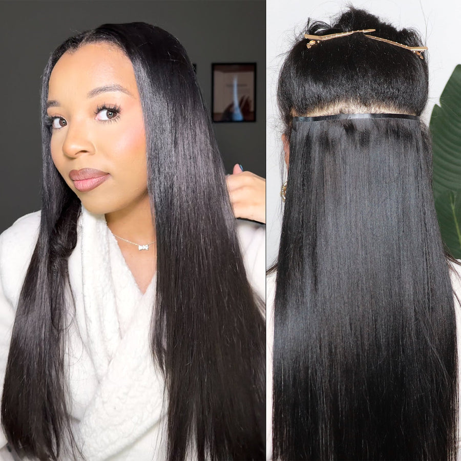 Straight Hair Texture Detail