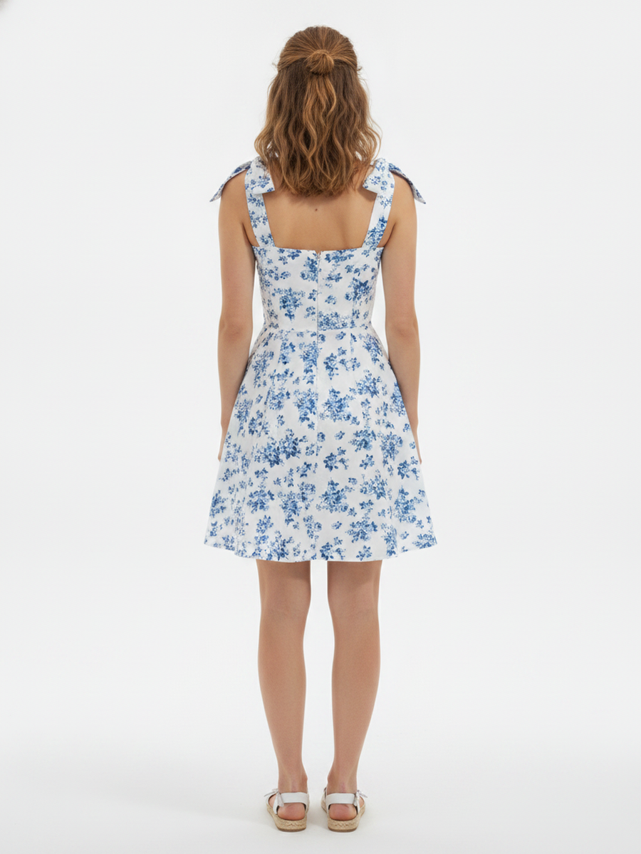 on model, back