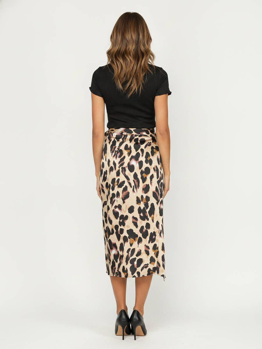 on model, back