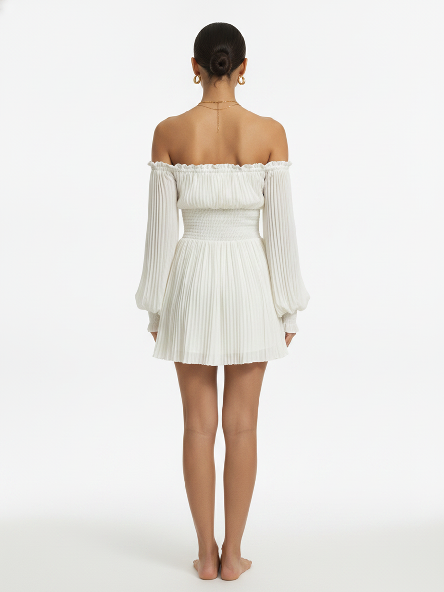 on model, back