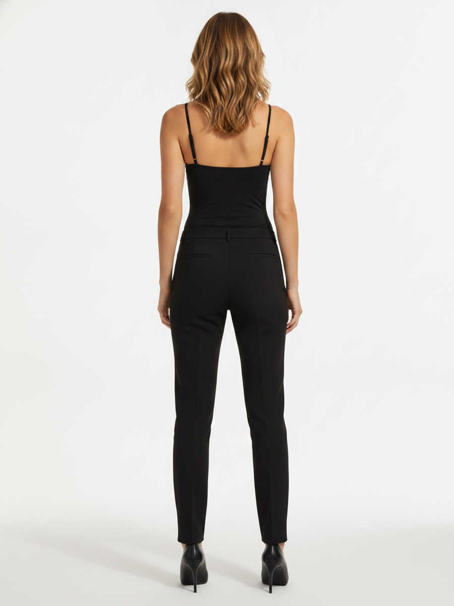 on model, back