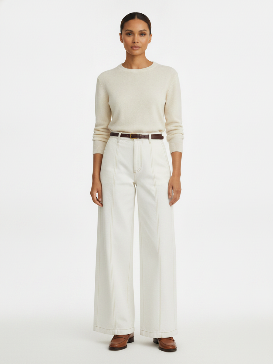 on model, front