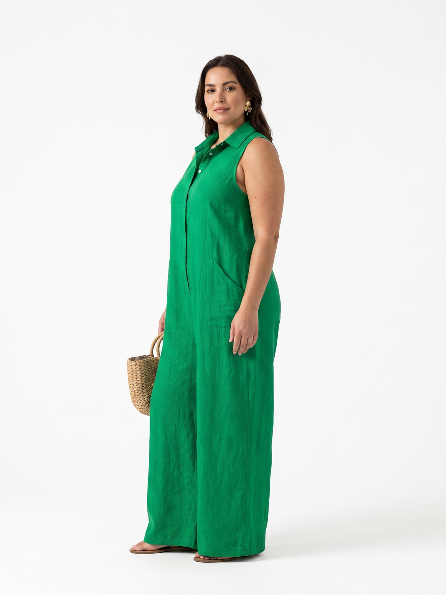 on model, side