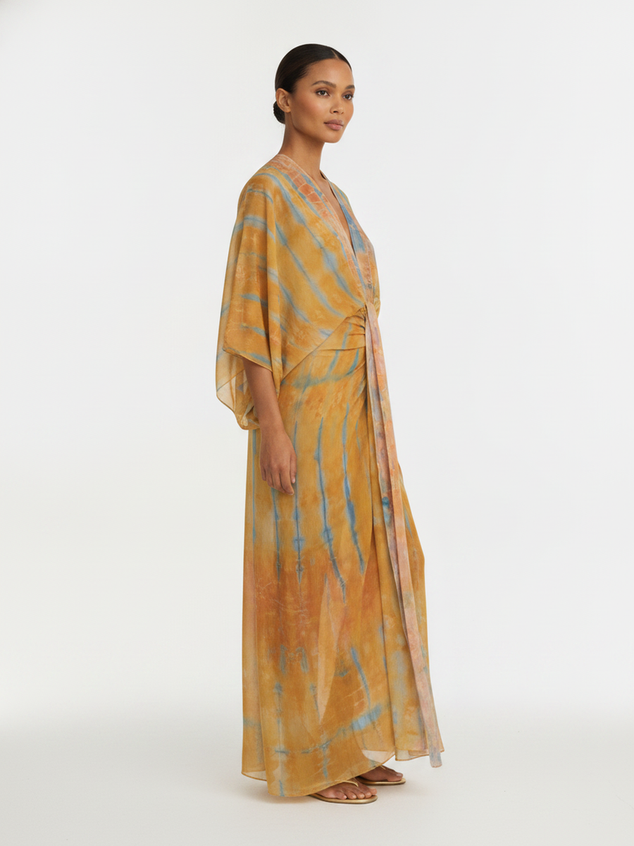 on model, side