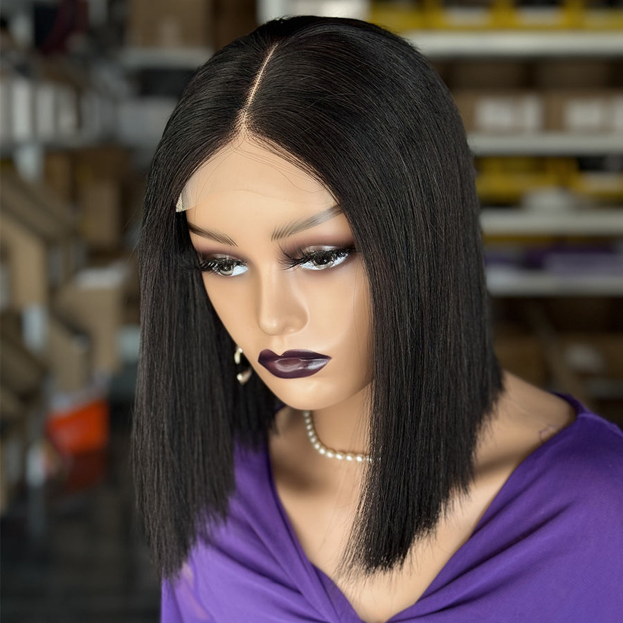 Bone Straight Human Hair Wig