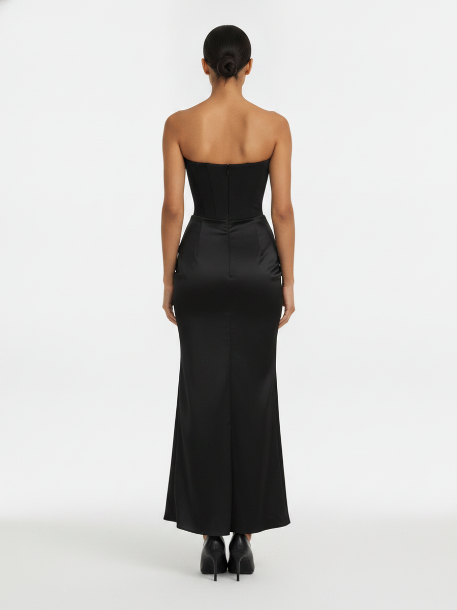 on model, back