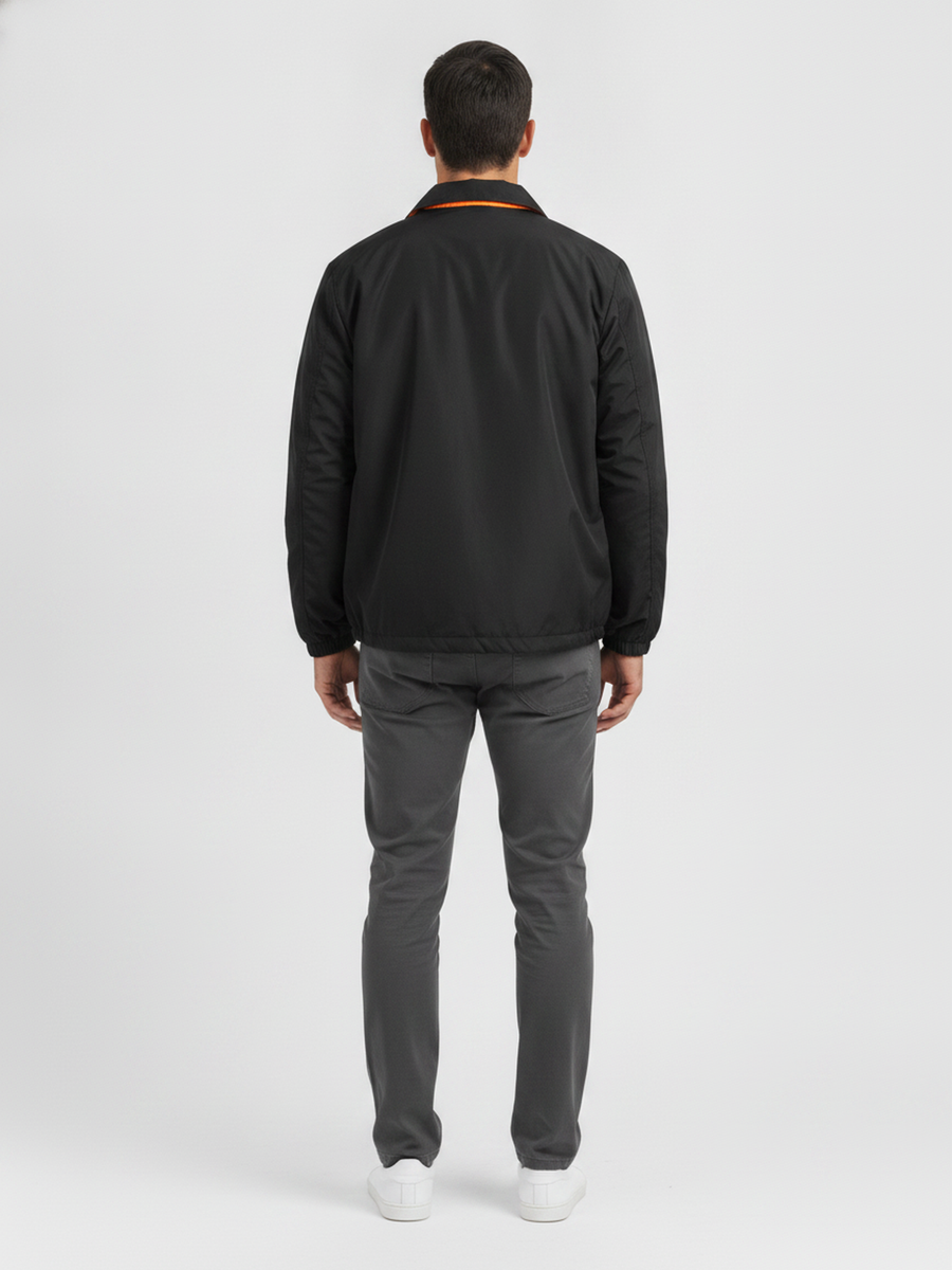 on model, back