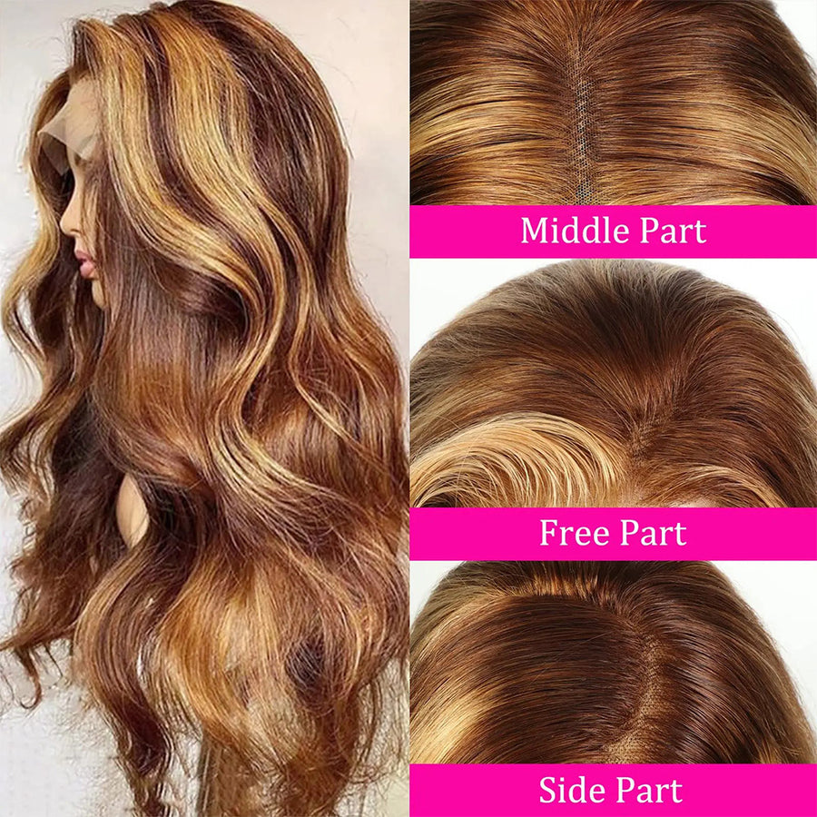 Body Wave Human Hair Lace Front Wig