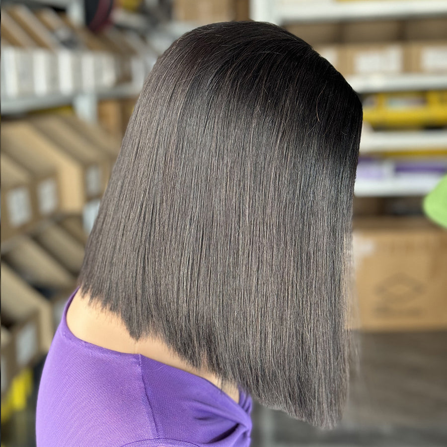 Bone Straight Human Hair Wig