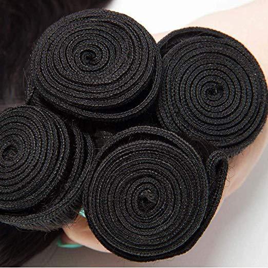 Real Human Hair Straight Wig Bundles