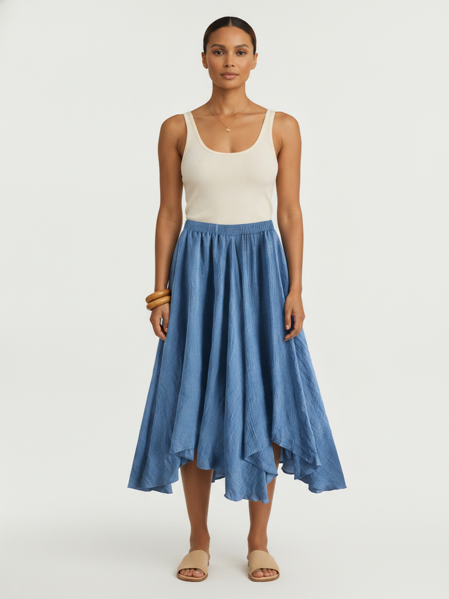 on model, front