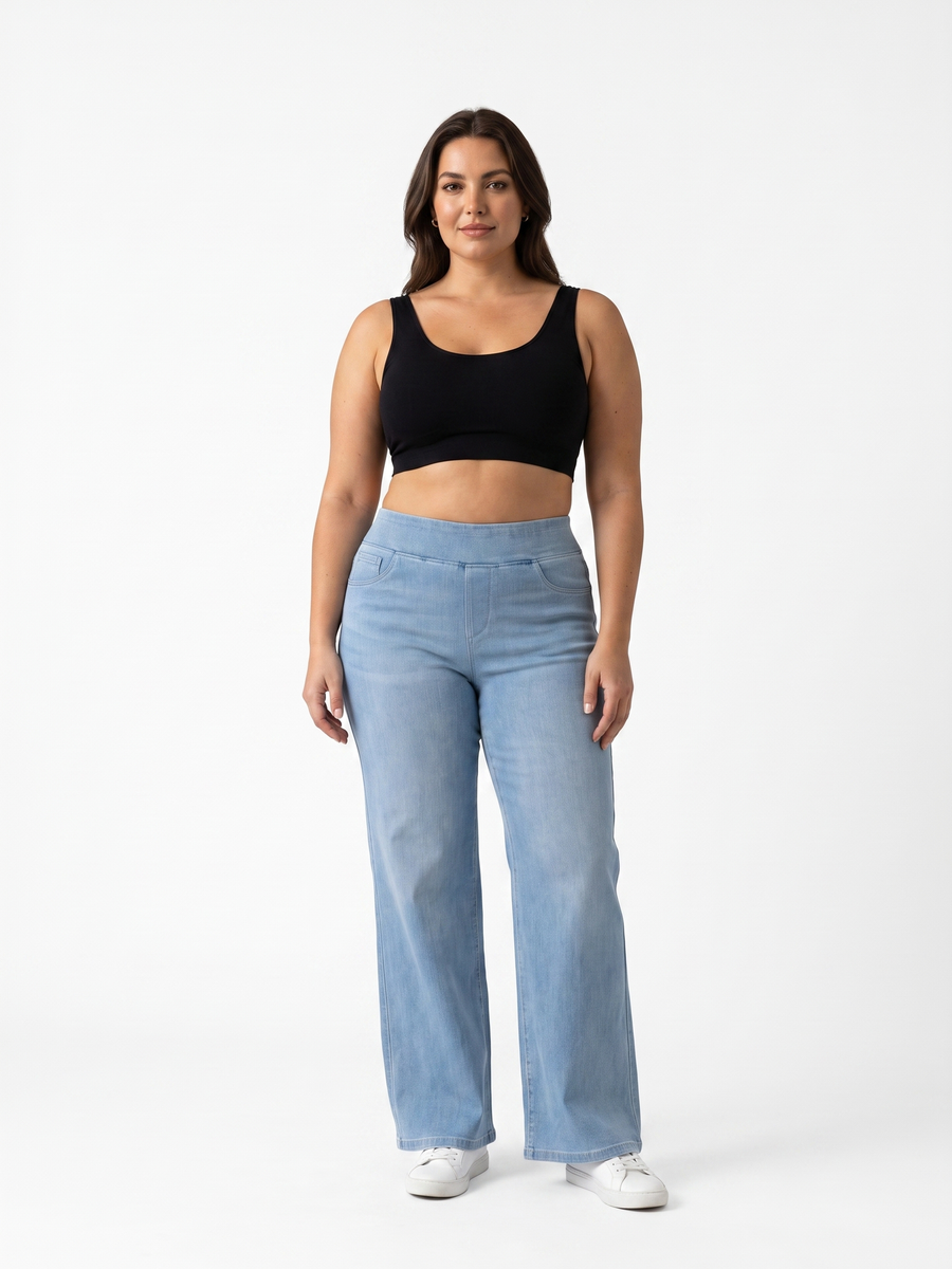 on model, front