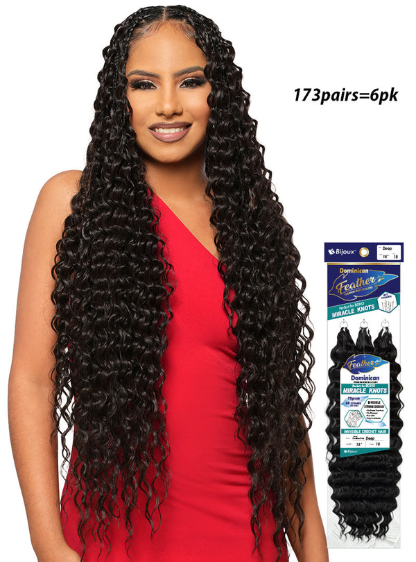 Feather Line Deep Wave Weave