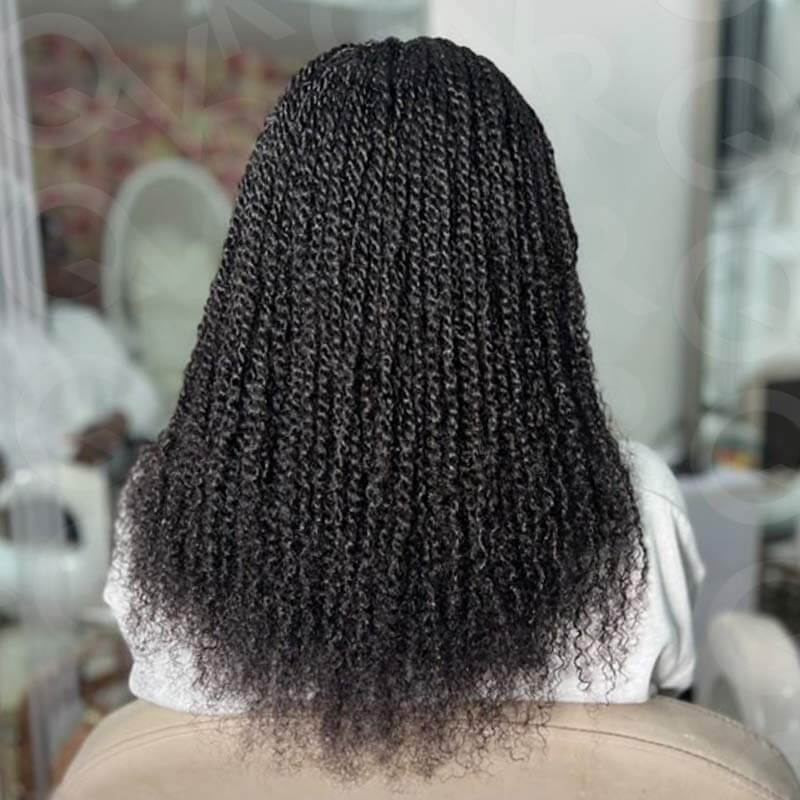 Afro Kinky Curly Bulk Human Hair for Twists