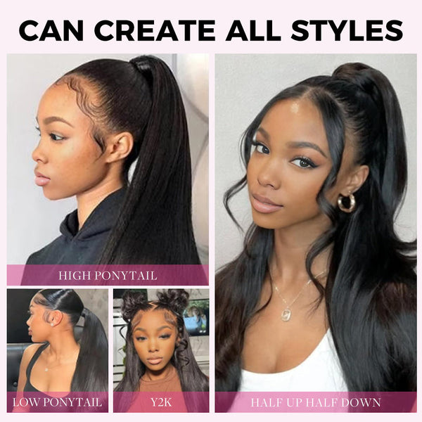 Seamless Clip-In Hair Extensions Body Wave