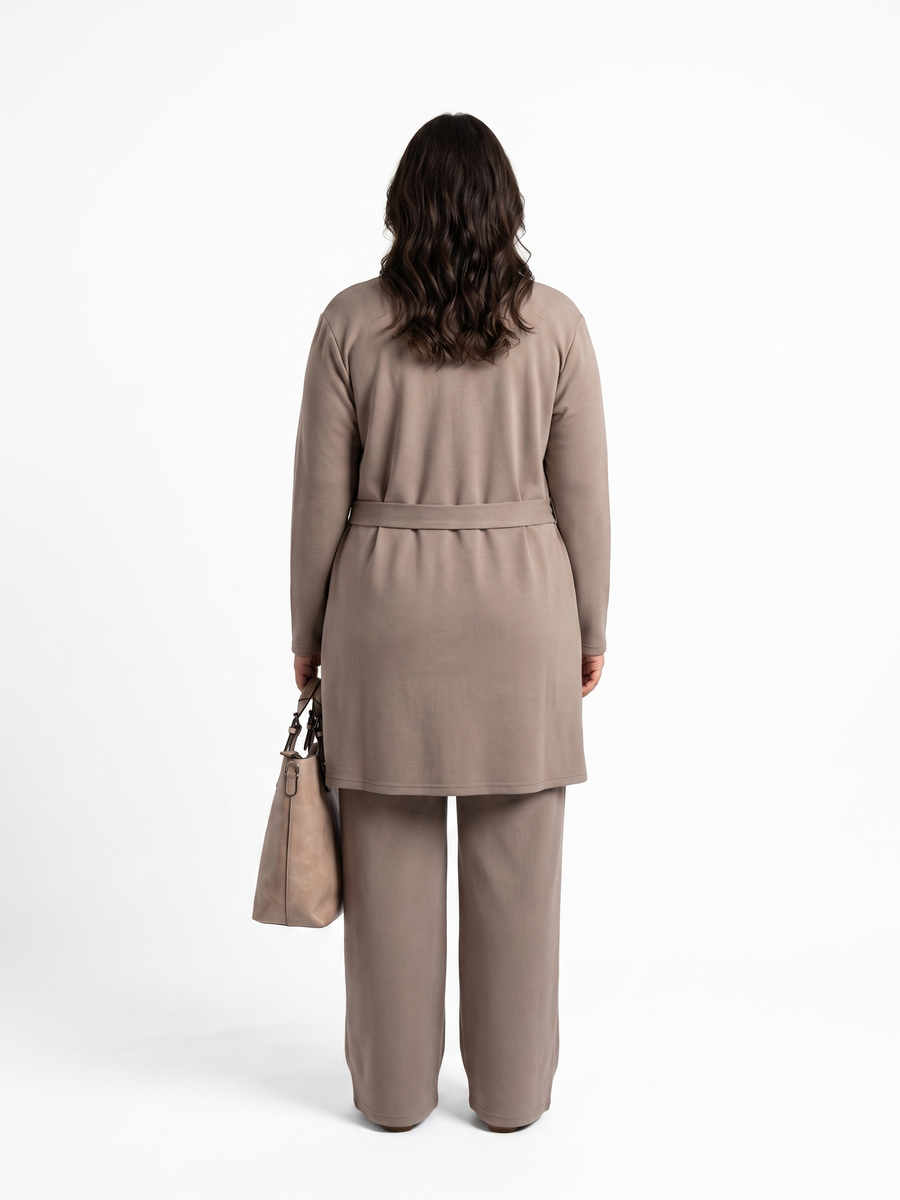 on model, back