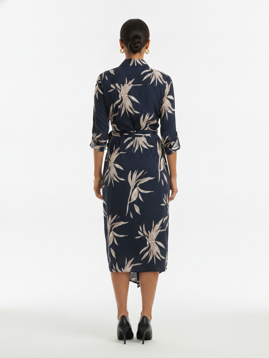 on model, back